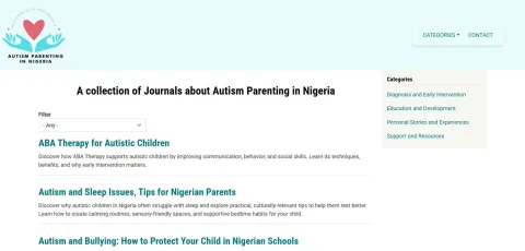 Autism Parenting in Nigeria
