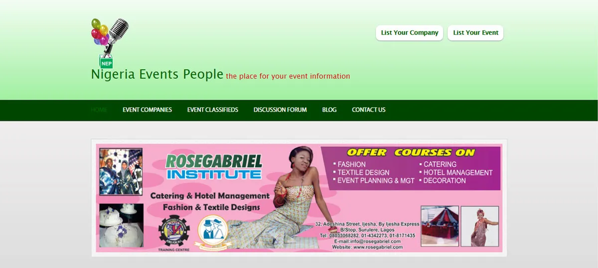 Nigeria Events People