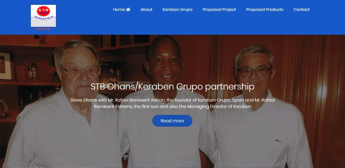 STB Ohans International Company Nigeria Limited - Spanish tiles manufacturers in Nigeria